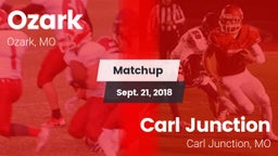 Matchup: Ozark  vs. Carl Junction  2018