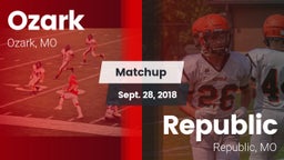 Matchup: Ozark  vs. Republic  2018