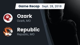 Recap: Ozark  vs. Republic  2018
