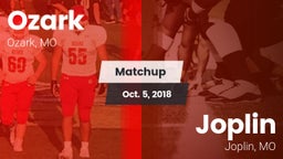 Matchup: Ozark  vs. Joplin  2018