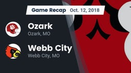 Recap: Ozark  vs. Webb City  2018