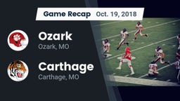 Recap: Ozark  vs. Carthage  2018