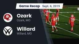 Recap: Ozark  vs. Willard  2019
