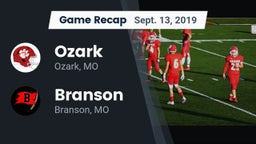 Recap: Ozark  vs. Branson  2019