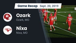 Recap: Ozark  vs. Nixa  2019