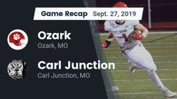 Recap: Ozark  vs. Carl Junction  2019
