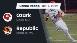Recap: Ozark  vs. Republic  2019