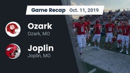 Recap: Ozark  vs. Joplin  2019