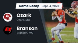 Recap: Ozark  vs. Branson  2020