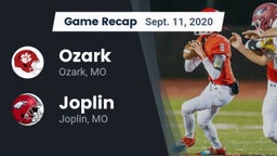 Recap: Ozark  vs. Joplin  2020