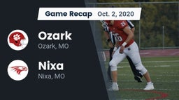 Recap: Ozark  vs. Nixa  2020