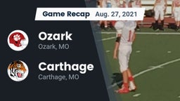 Recap: Ozark  vs. Carthage  2021