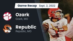 Recap: Ozark  vs. Republic  2022