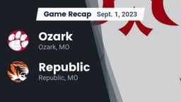 Recap: Ozark  vs. Republic  2023