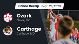 Recap: Ozark  vs. Carthage  2023