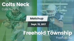 Matchup: Colts Neck vs. Freehold Township  2017