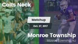 Matchup: Colts Neck vs. Monroe Township  2017
