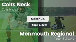 Matchup: Colts Neck vs. Monmouth Regional  2018
