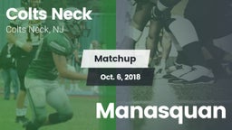 Matchup: Colts Neck vs. Manasquan  2018