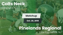 Matchup: Colts Neck vs. Pinelands Regional  2018