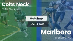 Matchup: Colts Neck vs. Marlboro  2020