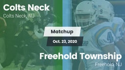 Matchup: Colts Neck vs. Freehold Township  2020