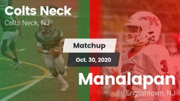 Matchup: Colts Neck vs. Manalapan  2020