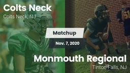 Matchup: Colts Neck vs. Monmouth Regional  2020