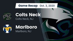 Recap: Colts Neck  vs. Marlboro  2020