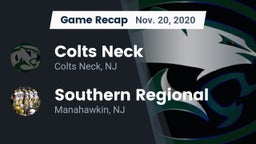 Recap: Colts Neck  vs. Southern Regional  2020