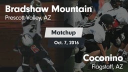 Matchup: Bradshaw Mountain vs. Coconino  2016