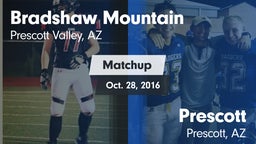 Matchup: Bradshaw Mountain vs. Prescott  2016