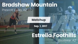 Matchup: Bradshaw Mountain vs. Estrella Foothills  2017