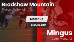 Matchup: Bradshaw Mountain vs. Mingus  2017