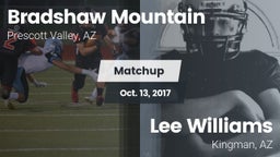 Matchup: Bradshaw Mountain vs. Lee Williams  2017