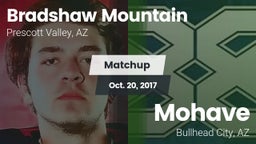 Matchup: Bradshaw Mountain vs. Mohave  2017
