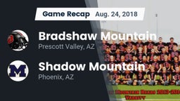 Recap: Bradshaw Mountain  vs. Shadow Mountain  2018