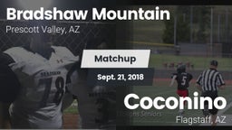 Matchup: Bradshaw Mountain vs. Coconino  2018