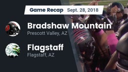 Recap: Bradshaw Mountain  vs. Flagstaff  2018