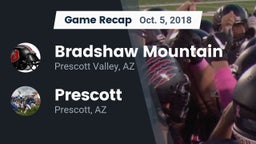 Recap: Bradshaw Mountain  vs. Prescott  2018