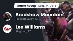 Recap: Bradshaw Mountain  vs. Lee Williams  2018