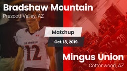 Matchup: Bradshaw Mountain vs. Mingus Union  2019