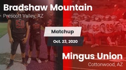 Matchup: Bradshaw Mountain vs. Mingus Union  2020