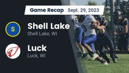 Recap: Shell Lake  vs. Luck  2023