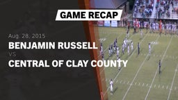 Recap: Benjamin Russell  vs. Central  2015