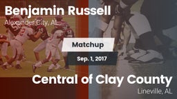 Matchup: Benjamin Russell vs. Central  of Clay County 2017
