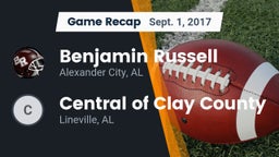 Recap: Benjamin Russell  vs. Central  of Clay County 2017