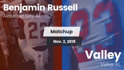 Matchup: Benjamin Russell vs. Valley  2018