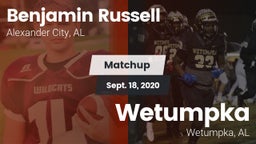 Matchup: Benjamin Russell vs. Wetumpka  2020
