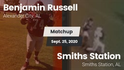 Matchup: Benjamin Russell vs. Smiths Station  2020